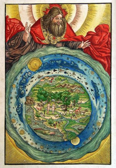 illustration of the Creation based on the Bible